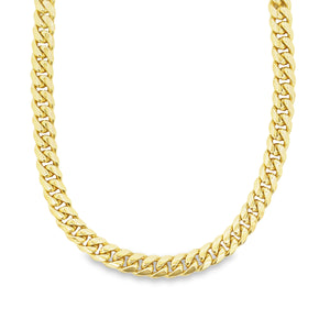 10k Yellow Gold Mens Link Chain. Chain measures 24