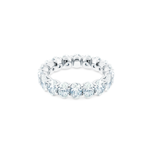 14k white gold diamond eternity band 110-5748