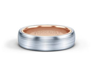 Verragio Satin Finish Men's Wedding Band