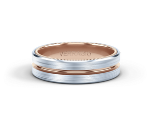 Verragio Matte Finish Men's Wedding Band