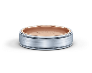 Verragio Matte Finish Men's Wedding Band