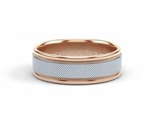 Verragio Textured Gold Men's Wedding Band