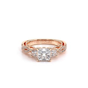 Verragio Three Stone Diamond Engagement Ring