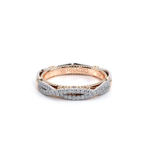 Verragio Twisted Shank Diamond Wedding Band