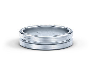 Verragio Matte Finish Men's Wedding Band