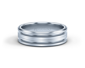 Verragio Matte Finish Men's Wedding Band