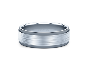 Verragio Matte Finish Men's Wedding Band