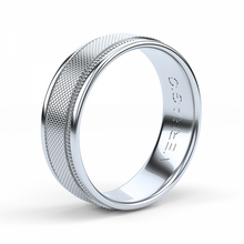 Verragio Textured Gold Men's Wedding Band