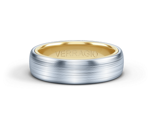 Verragio Satin Finish Men's Wedding Band