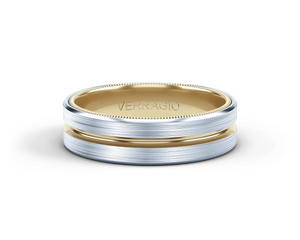 Verragio Matte Finish Men's Wedding Band