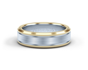 Verragio Matte Finish Men's Wedding Band