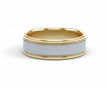 Verragio Textured Gold Men's Wedding Band