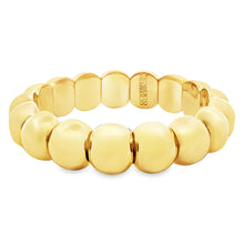 Roberto Demeglio Dama Aura small 18k gold stretch bracelet. Availab...