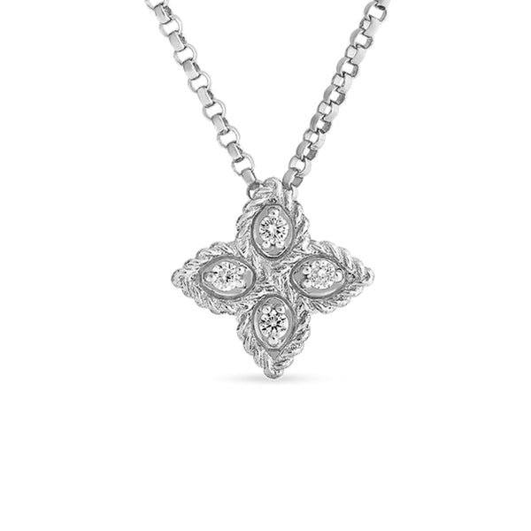 Roberto Coin 7771388AJ34X Diamond Station Necklace