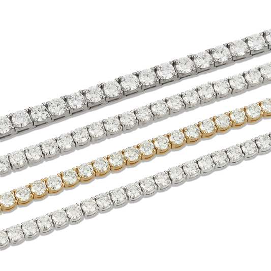 9.00 to 12.00ct Diamond Tennis Bracelet — photo 1 of 3