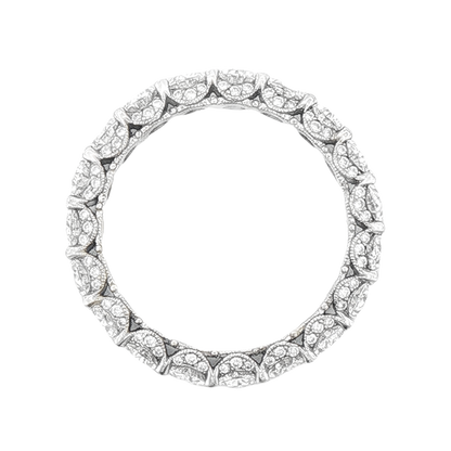 Tacori Oval Cut Diamond Eternity Ring — photo 3 of 3
