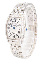 
18k White Gold
25mm case
Sapphire crystal

Quartz Movement

Diamon...