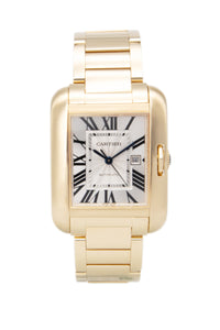 
39.2mm x 29.8mm
18k Yellow Gold 
Water Resistant to 100m
Sapphire ...