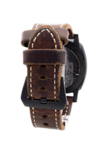 
48mm

Black dial
Black Ceramic
Sapphire Crystal

Brown Leather Str...