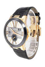 

43mm

18k Rose Gold

Water Resistant to 100m
Sapphire crystal
Aut...
