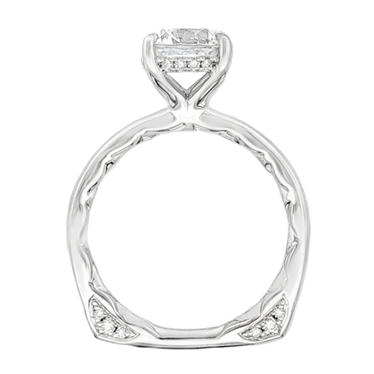 A. Jaffe Round Solitaire Diamond Engagement Ring — photo 2 of 3