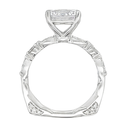 A. Jaffe Round Diamond Engagement Ring — photo 3 of 3
