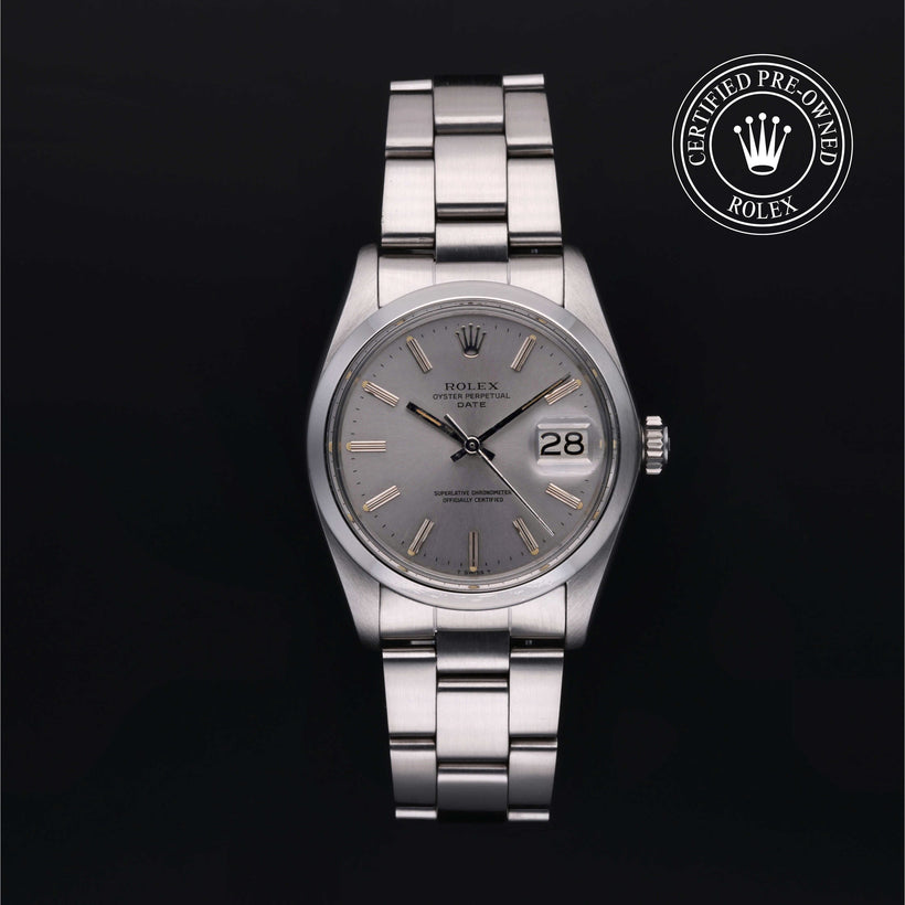 1980, 34 mm, Oystersteel


