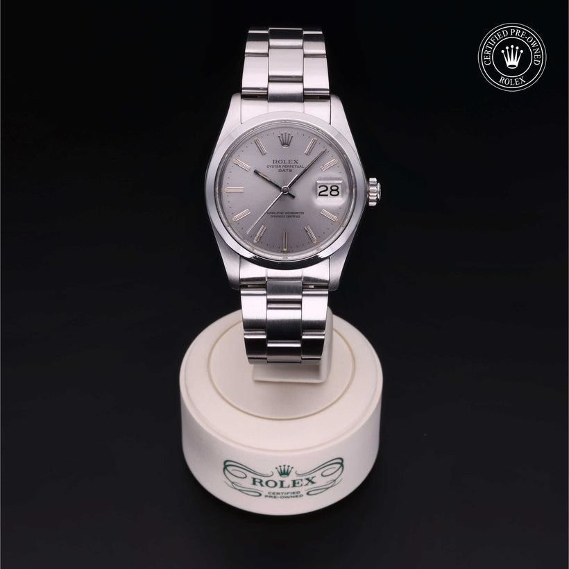 1980, 34 mm, Oystersteel


