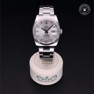 2006, 36mm, Oystersteel/White Gold


