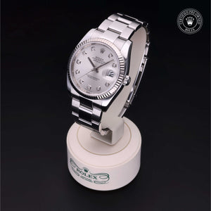 2006, 36mm, Oystersteel/White Gold


