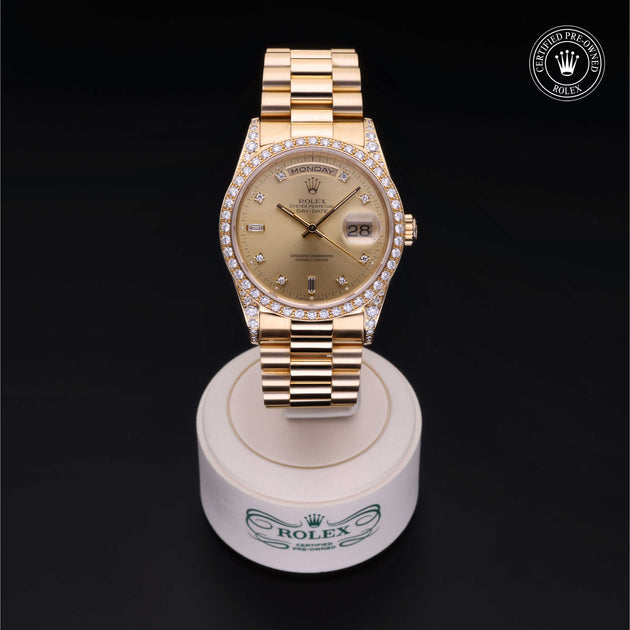 1992, 36mm, Yellow Gold



