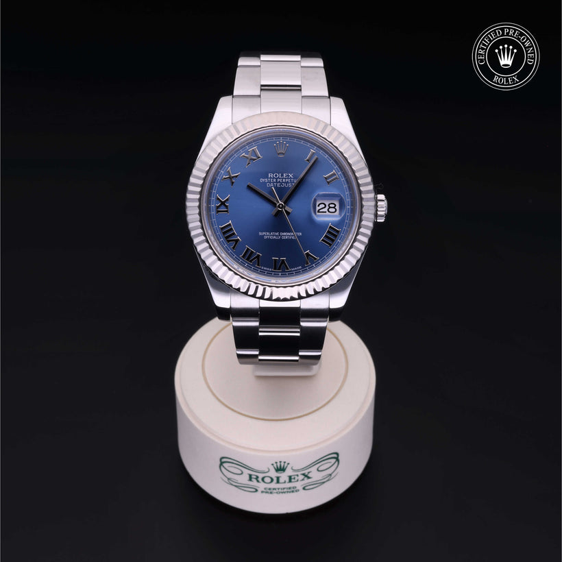 2011, 41 mm, Oystersteel/White Gold


