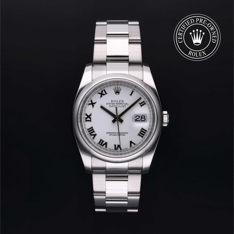 2008, 36mm, Oystersteel


