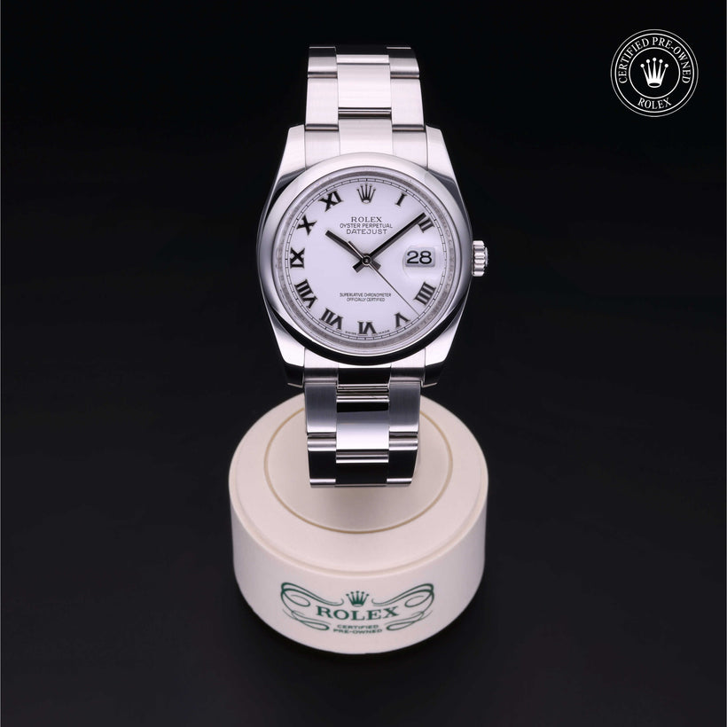 2008, 36mm, Oystersteel


