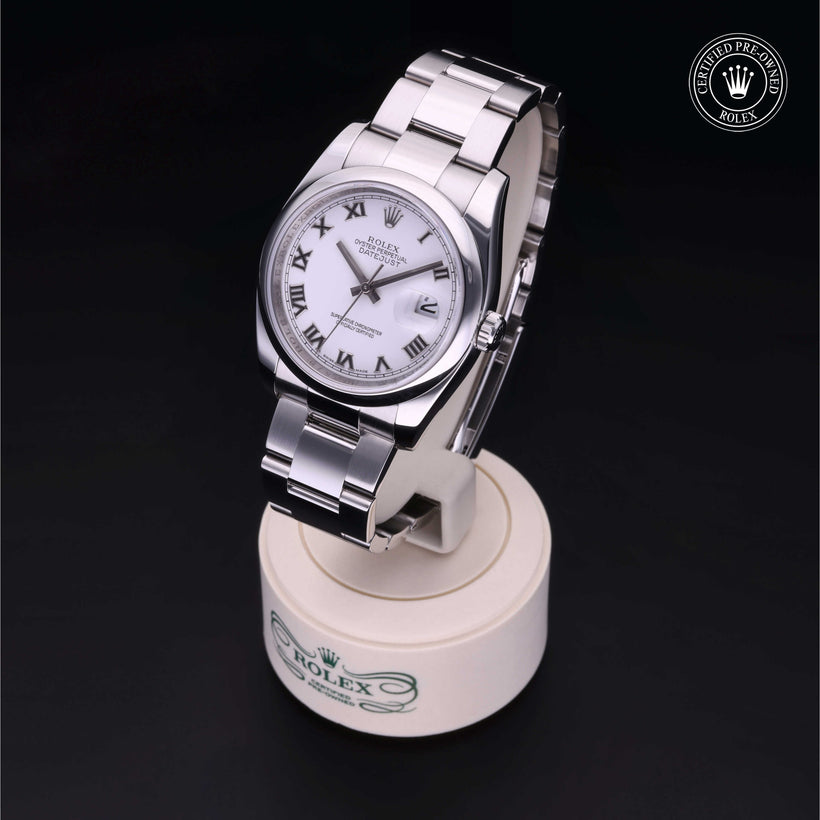 2008, 36mm, Oystersteel


