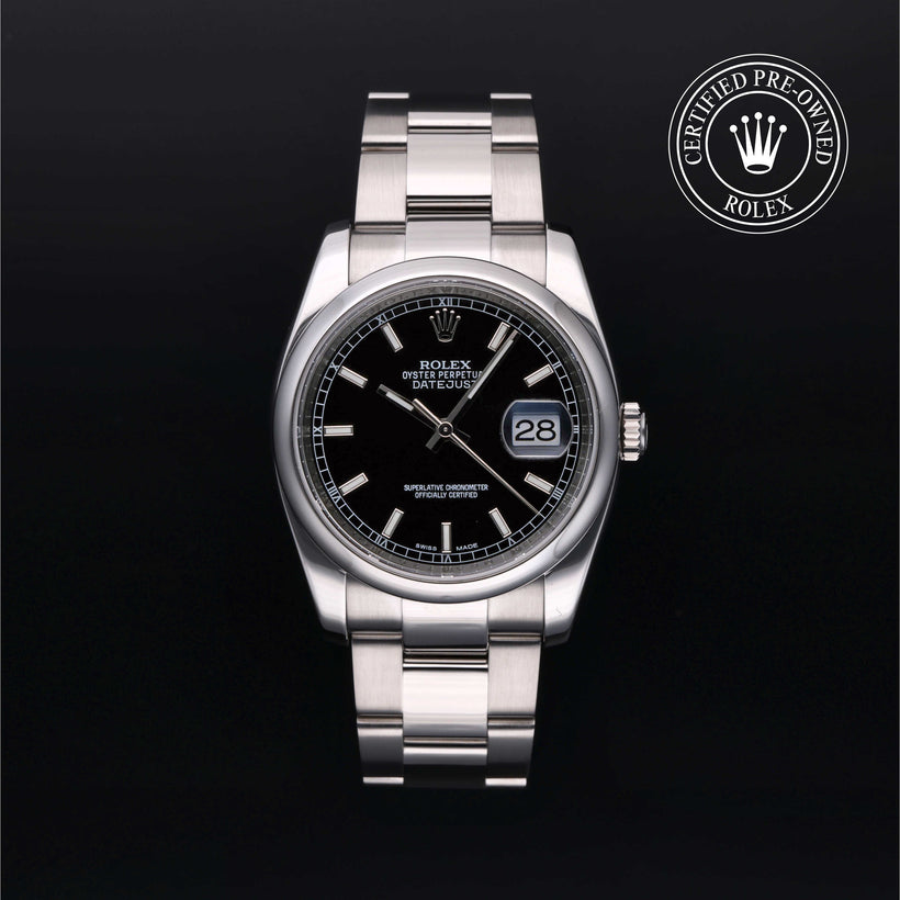 2008, 36mm, Oystersteel


