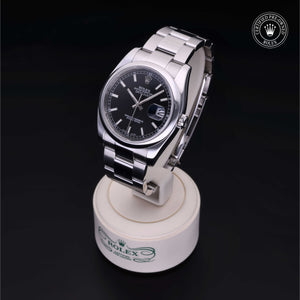 2008, 36mm, Oystersteel


