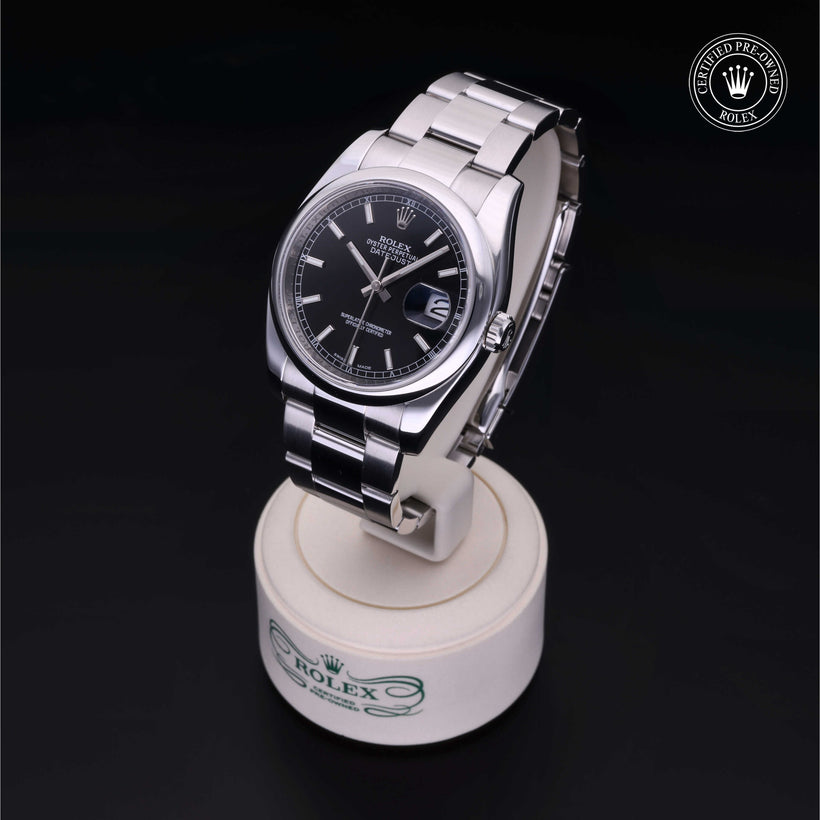 2008, 36mm, Oystersteel


