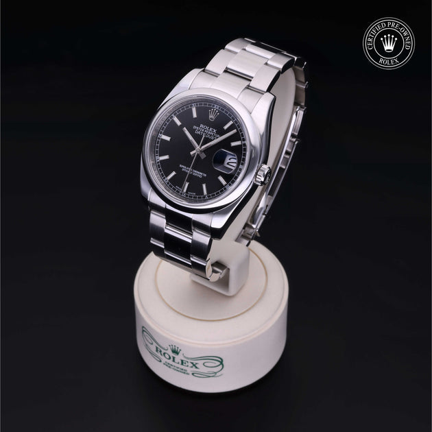 2008, 36mm, Oystersteel


