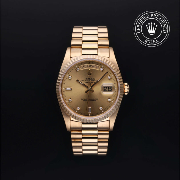 1994, 36mm, Yellow Gold


