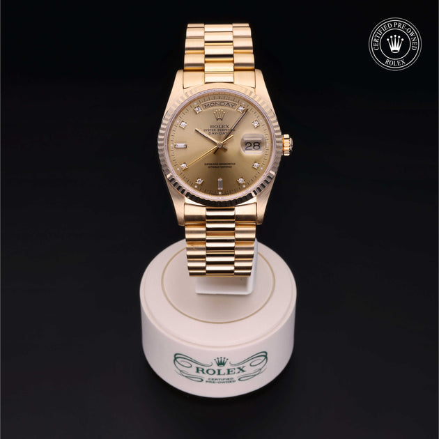 1994, 36mm, Yellow Gold


