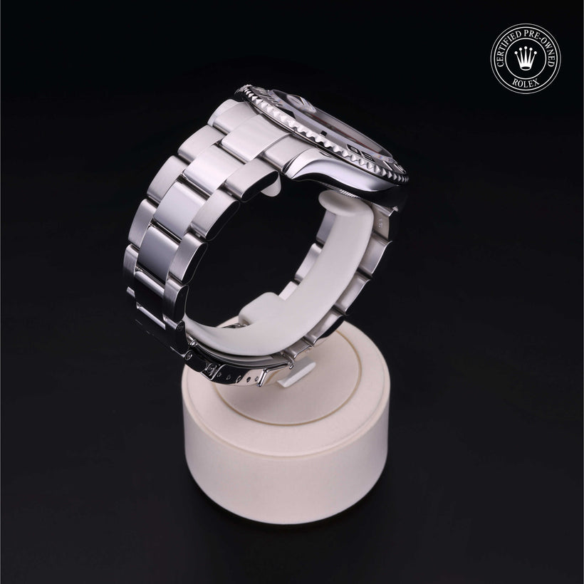 2003, 40 mm, Platinum/Oystersteel


