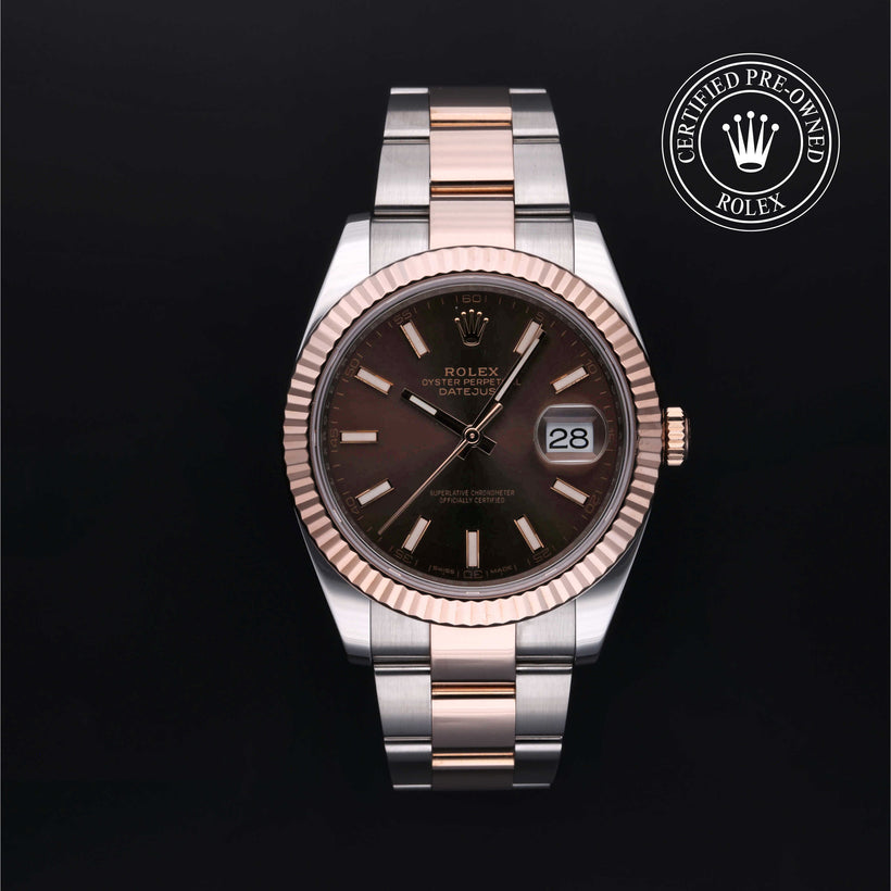 2018, 41mm, Oystersteel/Everose Gold


