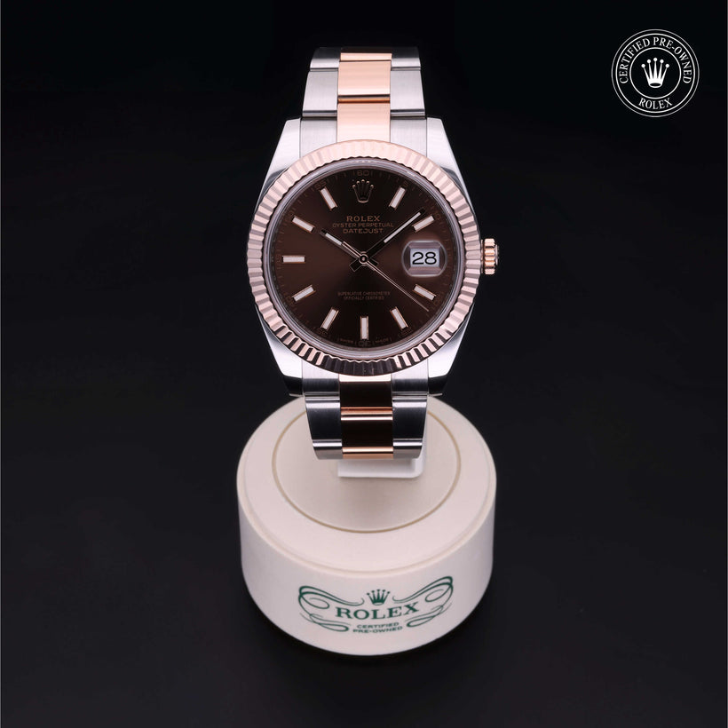 2018, 41mm, Oystersteel/Everose Gold


