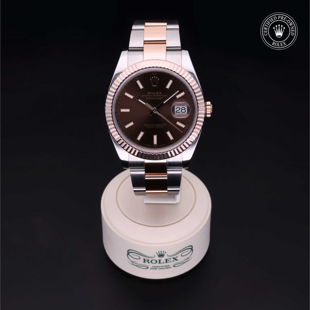 2018, 41mm, Oystersteel/Everose Gold


