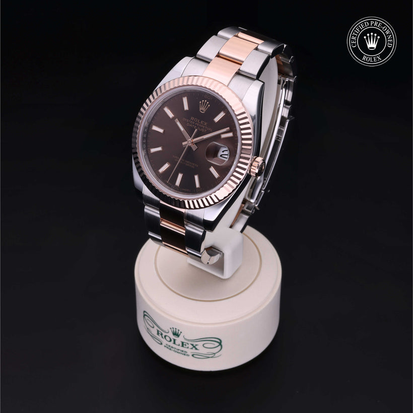 2018, 41mm, Oystersteel/Everose Gold


