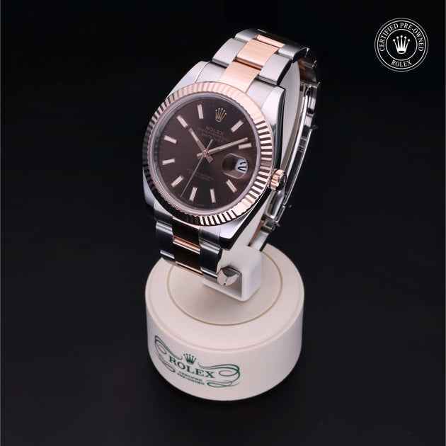 2018, 41mm, Oystersteel/Everose Gold


