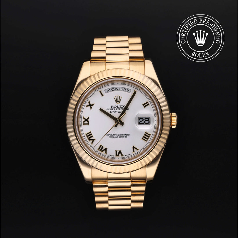 2008, 41mm, Yellow Gold


