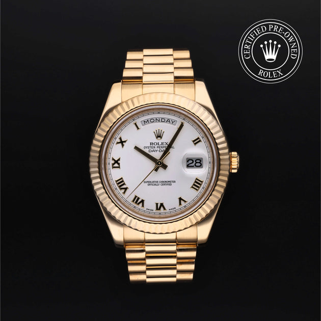 2008, 41mm, Yellow Gold


