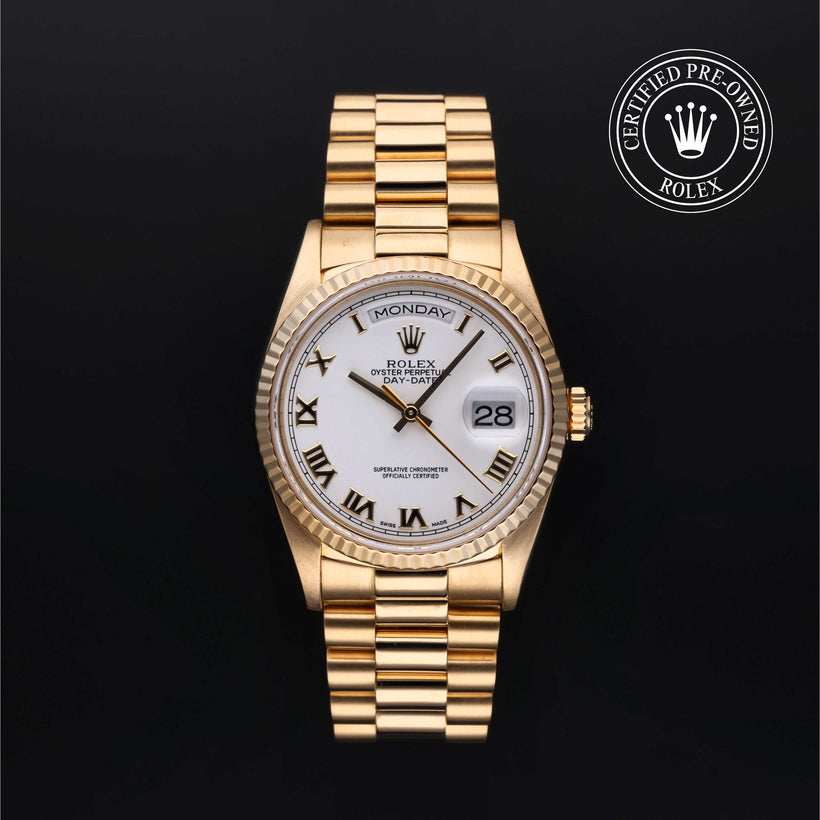 1998, 36mm, Yellow Gold


